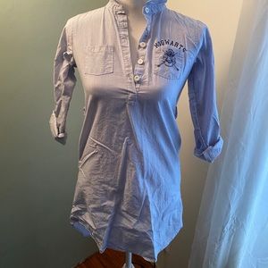 Blue stripped Harry Potter dress